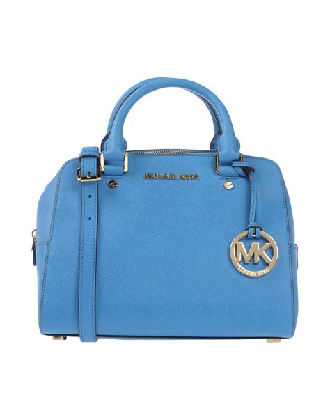 white and blue michael kors bag|Michael Kors outlet blue purse.